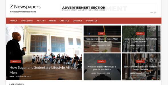 Z Newspapers (WordPress)
