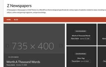 Z Newspapers (screenshot desktop)