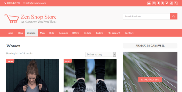 Zen Shop Store (WordPress)