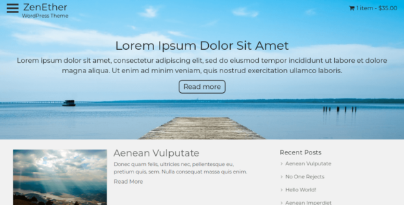 ZenEther (WordPress)
