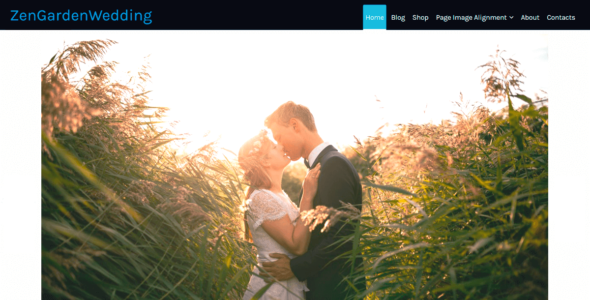 ZenGardenWedding (WordPress)