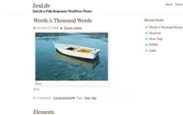 ZenLife (screenshot desktop)