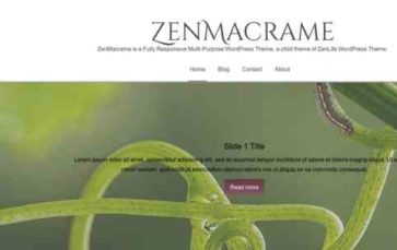 ZenMacrame (screenshot desktop)