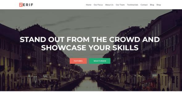 Zerif Lite (WordPress)