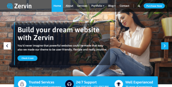 Zervin (WordPress)