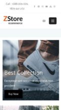 Zita Storefront (screenshot mobile)