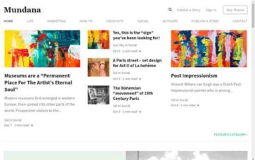 Mundana (screenshot desktop)