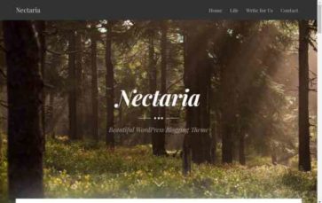 Screenshot Desktop Nectaria (screenshot desktop)