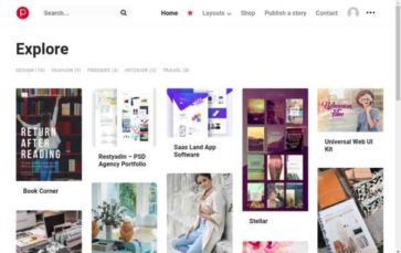 Pinpresso (screenshot desktop)