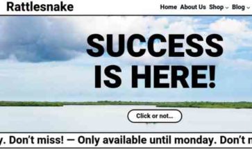 Rattlesnake Premium (screenshot desktop)