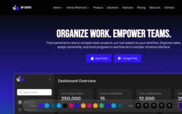 WP Cooper Pro (screenshot desktop)