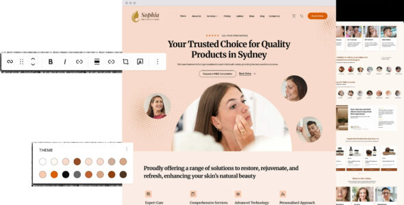 Sophia Pro (WP Custom Themes)