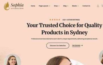 Sophia Pro (screenshot desktop)