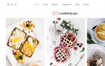 Feastful Recipe (screenshot desktop)