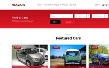 Car Dealer NexCars Pro (screenshot desktop)