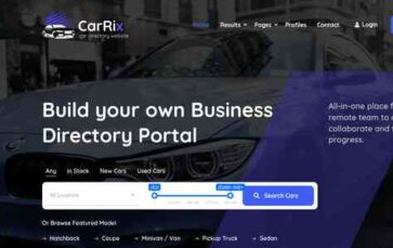 Car Directory Carkit (screenshot desktop)