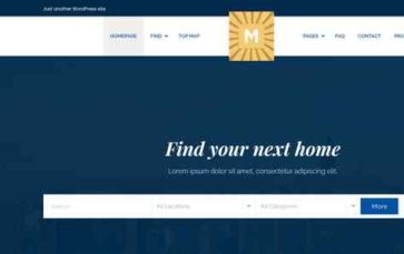 Real Estate Directory Pro (screenshot desktop)