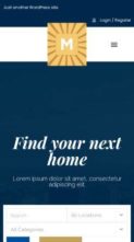 Real Estate Directory Pro (screenshot mobile)