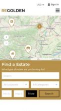 Real Estate Golden Pro (screenshot mobile)