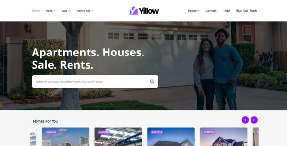 Real Estate Yillow Pro (WP Directory Kit)