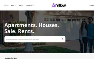 Real Estate Yillow Pro (screenshot desktop)