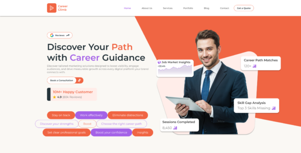 Career Counseling Pro (WP Elemento)