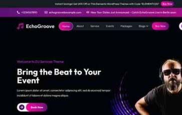 DJ Services Pro (screenshot desktop)