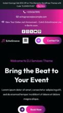 DJ Services Pro (screenshot mobile)