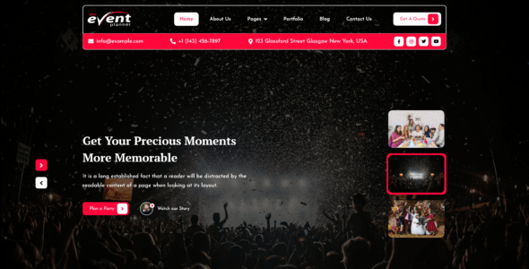 Event Organizer Elemento Pro (WP Elemento)