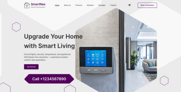 Home Control System Pro (WP Elemento)