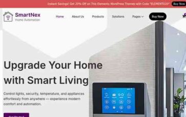 Home Control System Pro (screenshot desktop)