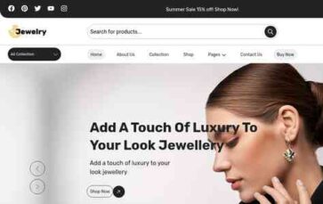 Jewelry Outlet Pro (screenshot desktop)