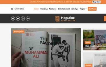 Magazine News Agency Pro (screenshot desktop)