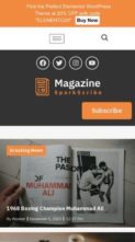 Magazine News Agency Pro (screenshot mobile)