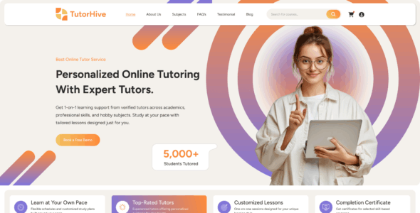 Personal Tutor Pro (WP Elemento)