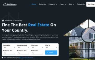 Property Listing Elementor Pro (screenshot desktop)