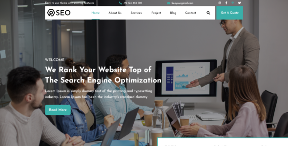 SEO Digital Agency Pro (WP Elemento)