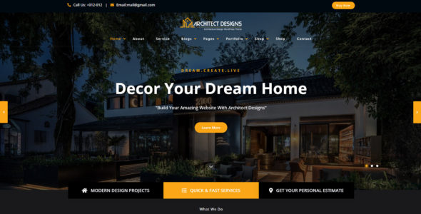Architect Designs Premium (WP Frank)