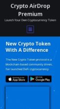 Crypto Airdrop Premium (screenshot mobile)
