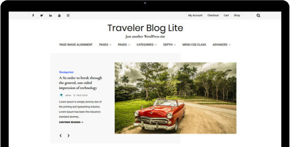 Traveler Blog Lite (WP Online Support)