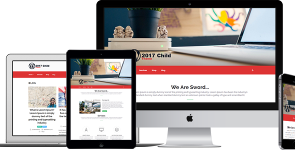 Twenty Seventeen Child (WP Online Support)
