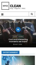 WPOS Blog/News/Magazine-CLEAN (screenshot mobile)