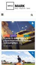 WPOS Blog/News/Magazine-MARK (screenshot mobile)