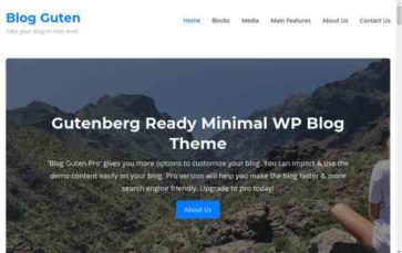Blog Guten Pro (screenshot desktop)