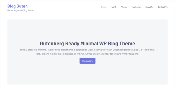 Blog Guten (WP Points)