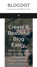 Screenshot Mobile Blogdot (screenshot mobile)