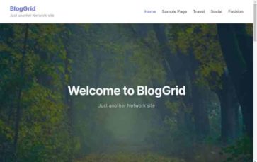 BlogGrid (screenshot desktop)