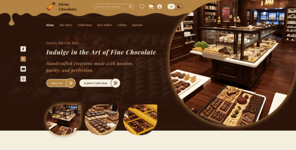 Chocolate House Pro (WP Radiant)