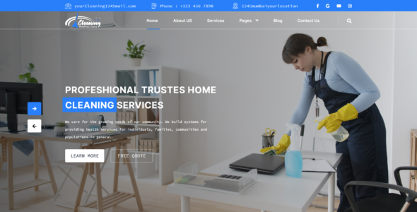 Cleaning Equipment Pro (WP Radiant)