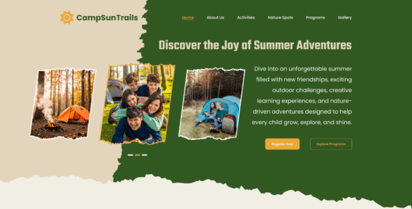 Day Camp Pro (WP Radiant)